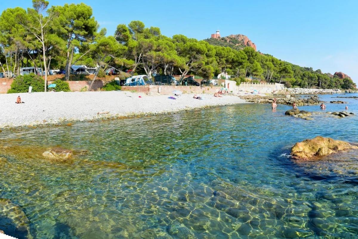 Mobil Home Superbe Vue Mer St Raphael Saint-Raphael  Luaran gambar